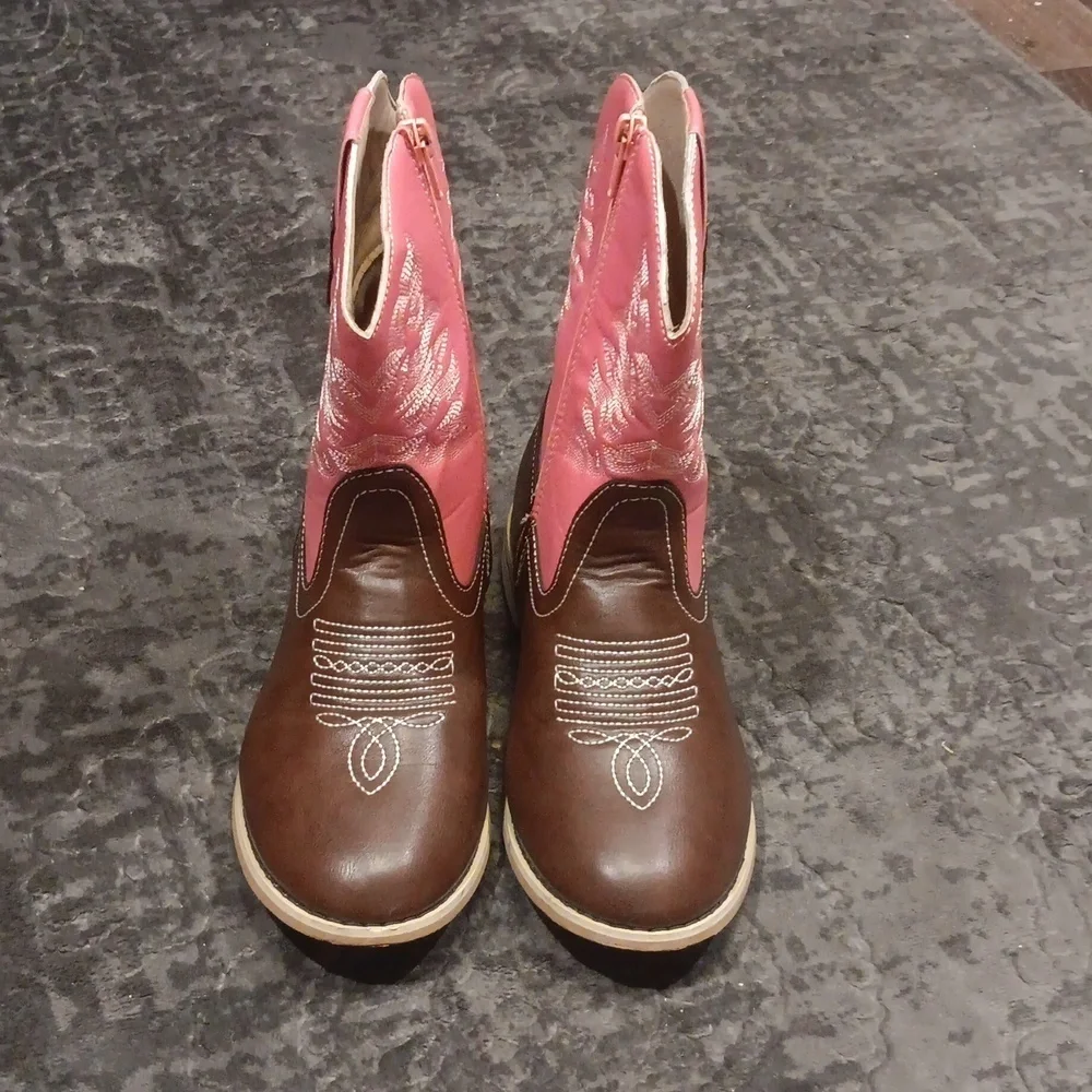 NORTY Boy's Girl's Unisex Western Cowboy Boot